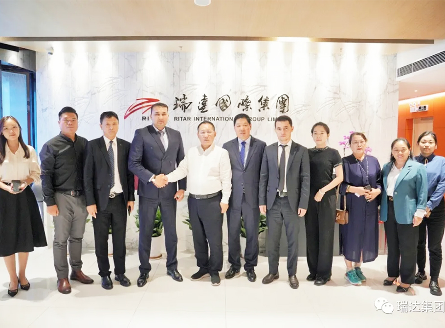 Minister Avaz, Director of the Office of the President of Uzbekistan, and his delegation visited Ritar Group to sign a strategic cooperation agreement