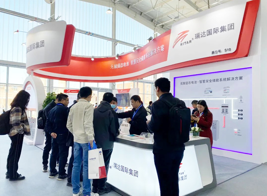 Creating a New Era of Safe Energy Storage | Ritar Acid Free Solid State Battery Energy Storage System Debuts at ESIE2023 Energy Storage Expo