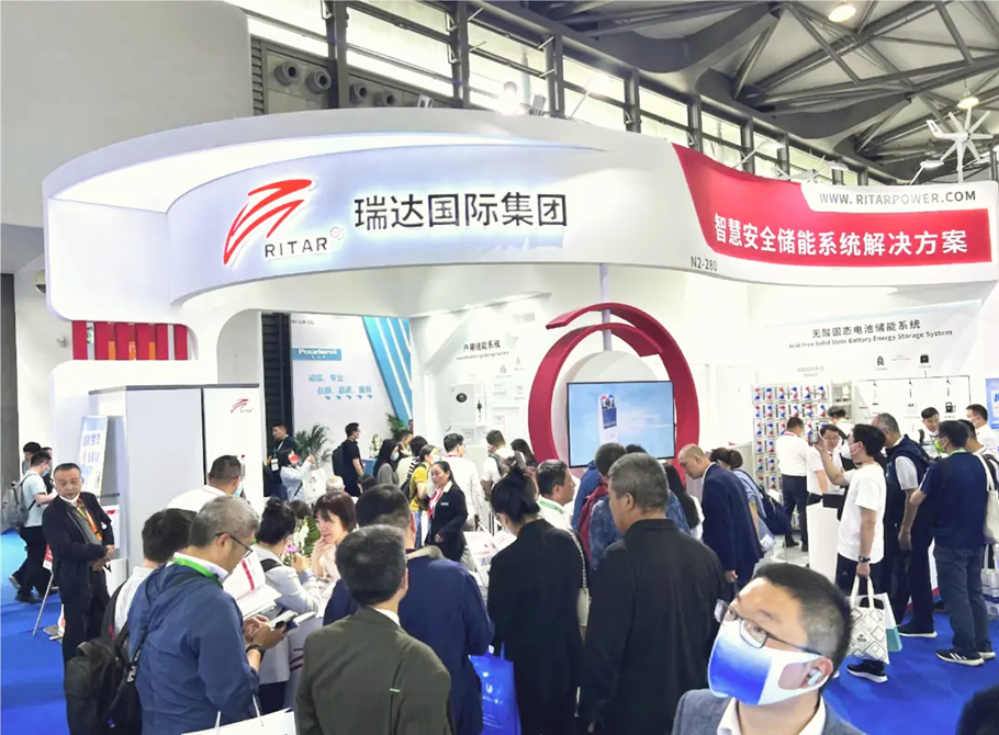 Ritar's exclusive energy storage new product shines at Shanghai SNEC!