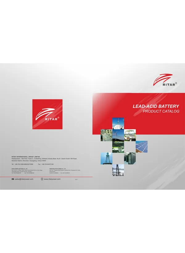 Rida Lead-Acid Battery Catalog 2025