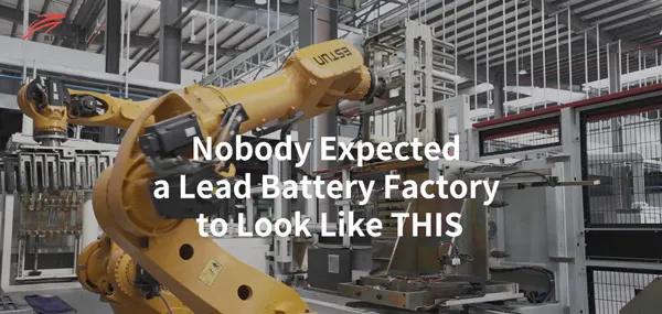 Nobody Expected a Lead Battery Factory to Look Like THIS