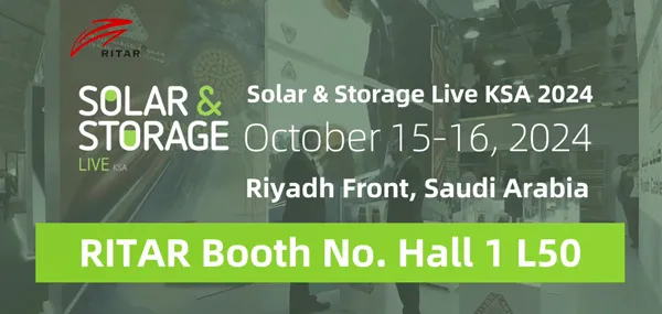 Discover the Future of Energy with Ritar at Solar & Storage Live KSA 2024!
