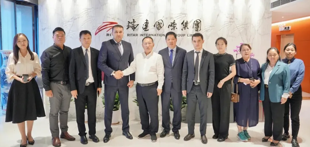 Minister Avaz, Director of the Office of the President of Uzbekistan, and his delegation visited Ritar Group to sign a strategic cooperation agreement