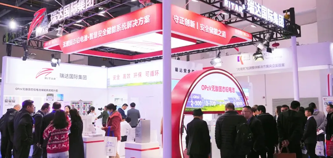 Ritar International Group shines at CIES2024, Solid State OPzV Battery leads the new trend of safe energy storage