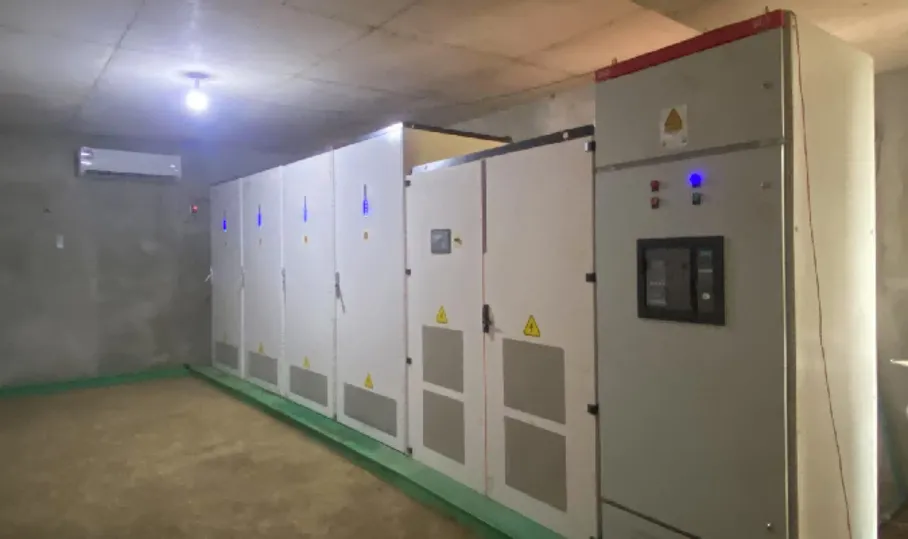 Myanmar 556kW PV+500kW/900k Wh Energy Storage
