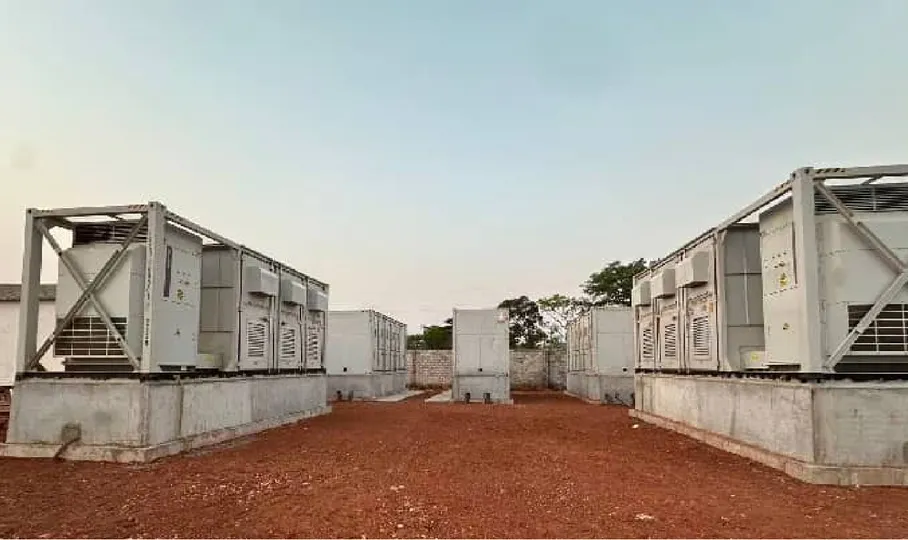 Zambia 4MW  ＋ 4MW/7.71MWh Energy Storage
