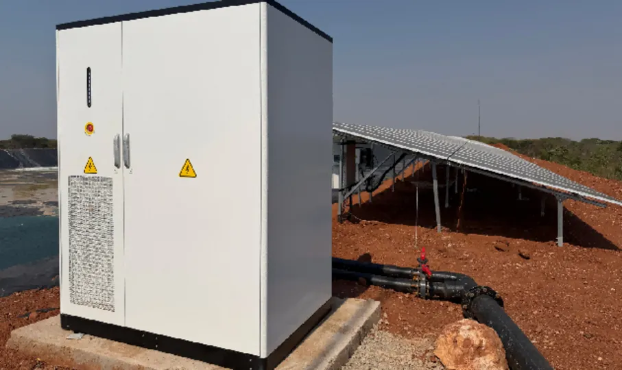 Zambia100kW PV＋125kW, 225kWh Energy Storage