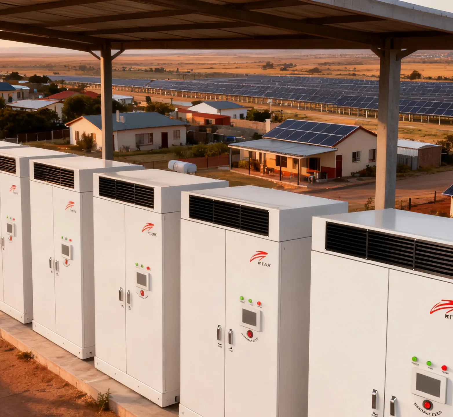 South Africa Lithium Solar Battery Storage Cabinet
