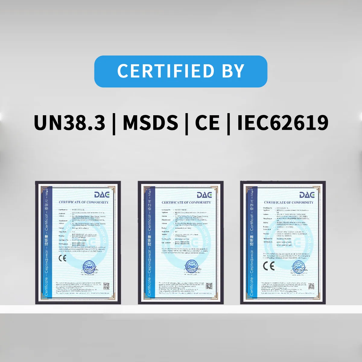 International Certifications