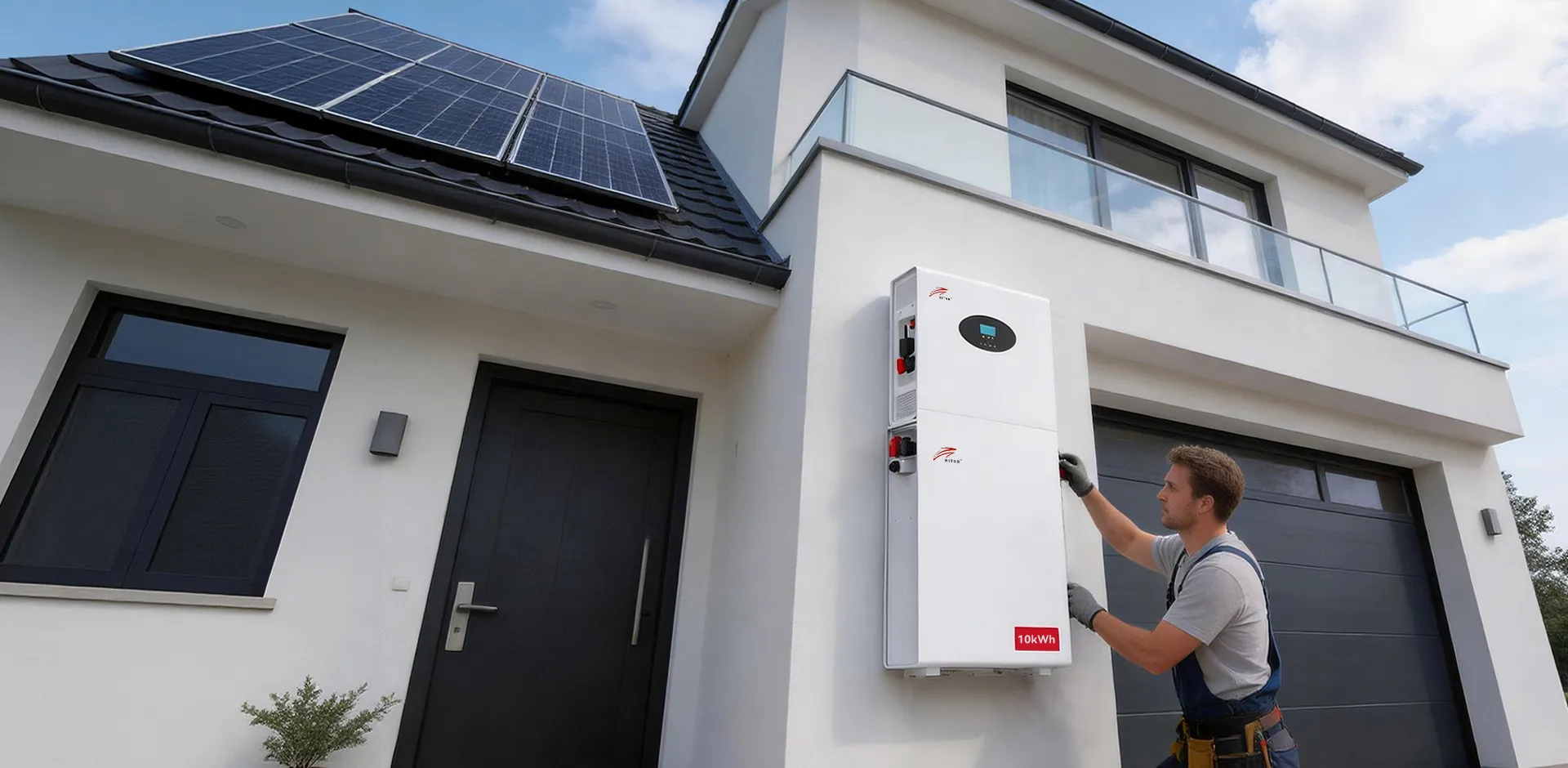 Wall-Mounted Lithium Battery