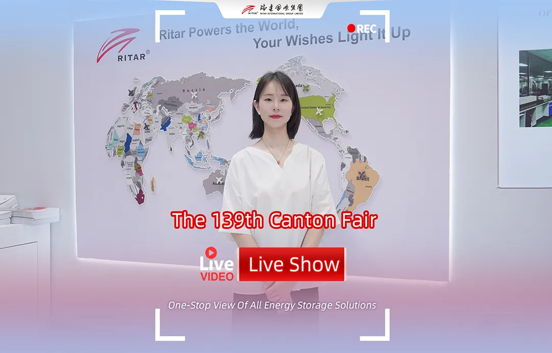 Ritar Power Shines at the 139th Canton Fair: Showcasing All-Scenario Energy Storage Solutions for a Greener Future